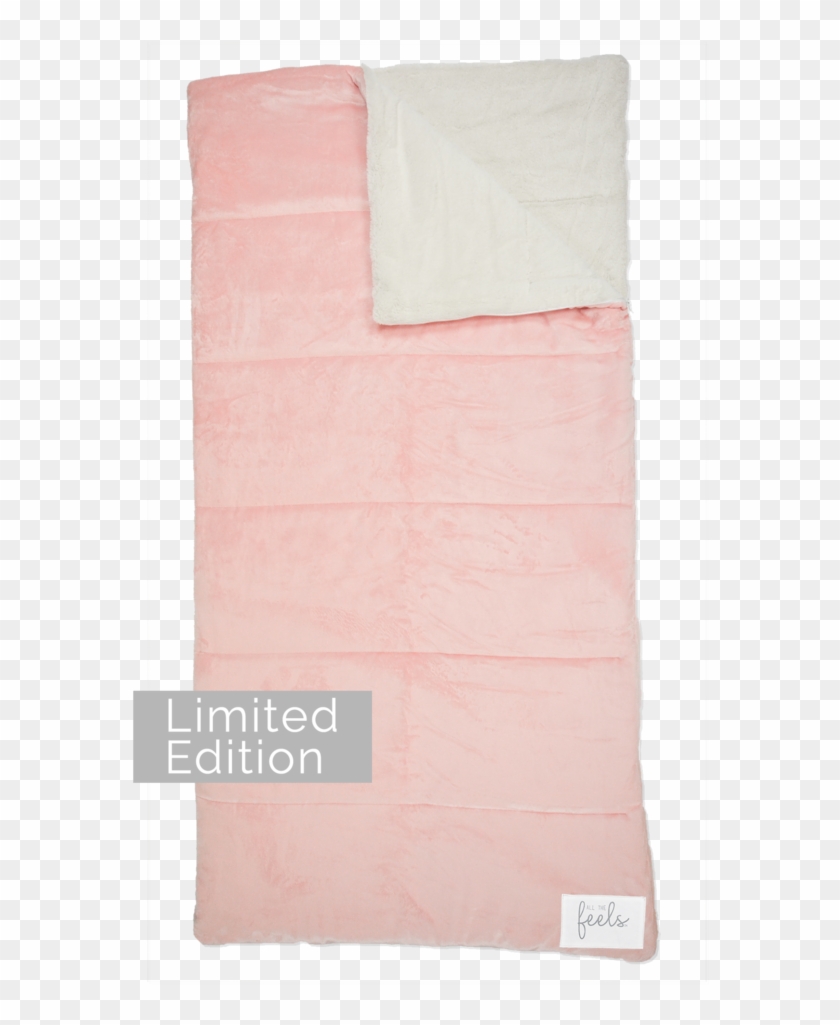 Extra Cozy Sleeping Bag In Pale Blush , Png Download - Linens Clipart #2988109