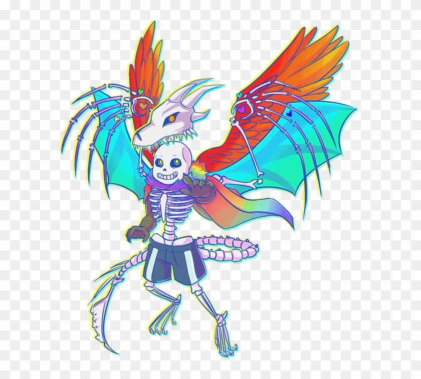 Imagens De Todas As Transformações Do Sans - Underswap Seraphim Sans Clipart #2988410