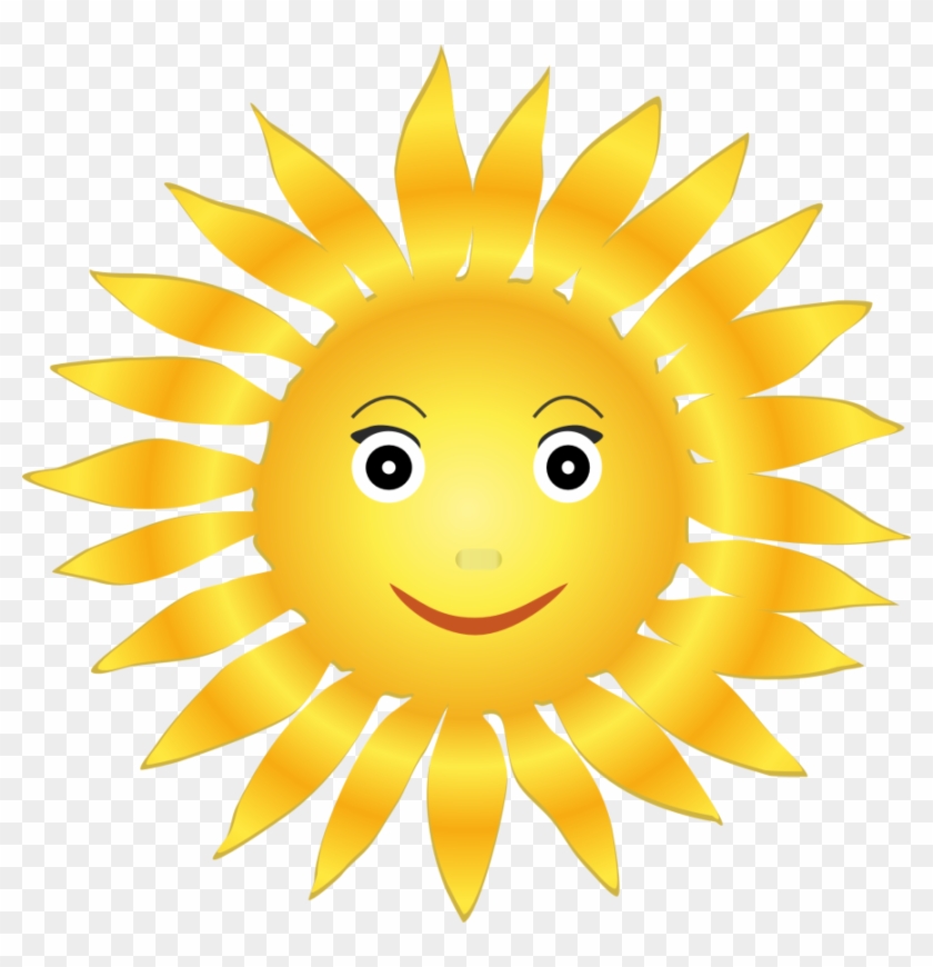 Little Ray Of Sunshine - Clipart Image Of Sun - Png Download