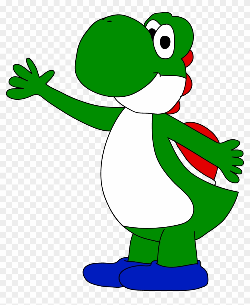 Yoshi Clipart Dark Green - Dark Green Yoshi - Png Download #2988647