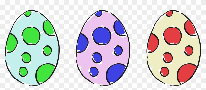 This Free Icons Png Design Of Easter Eggs 2 - Circle Clipart