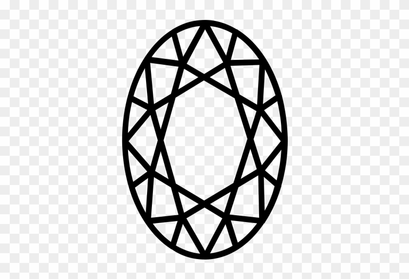 Oval Diamond Shape Clipart