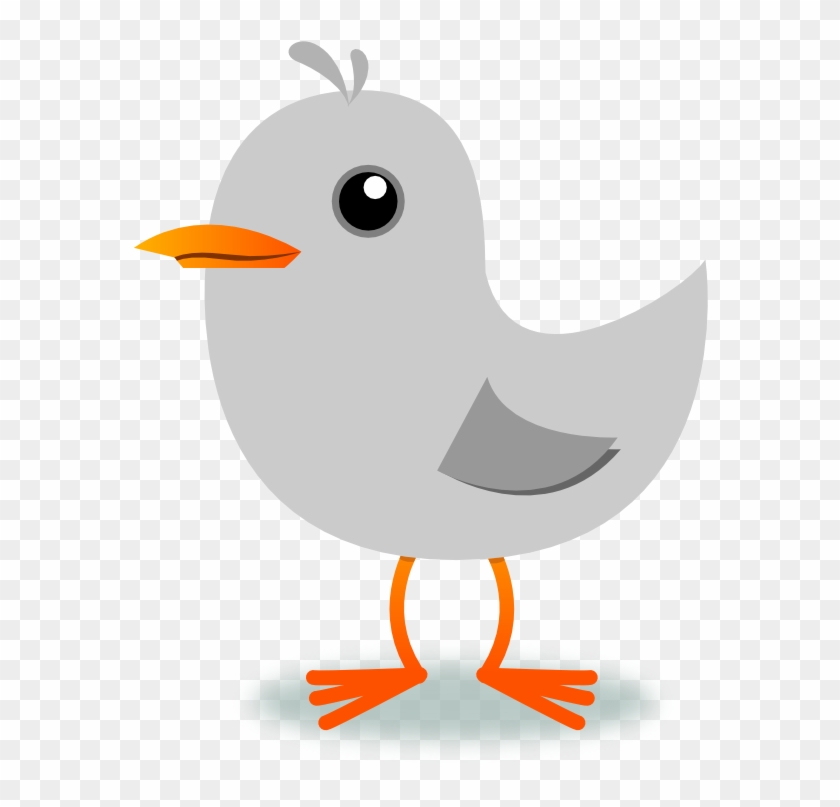 Bird Graphics - Two Little Blue Birds Clipart