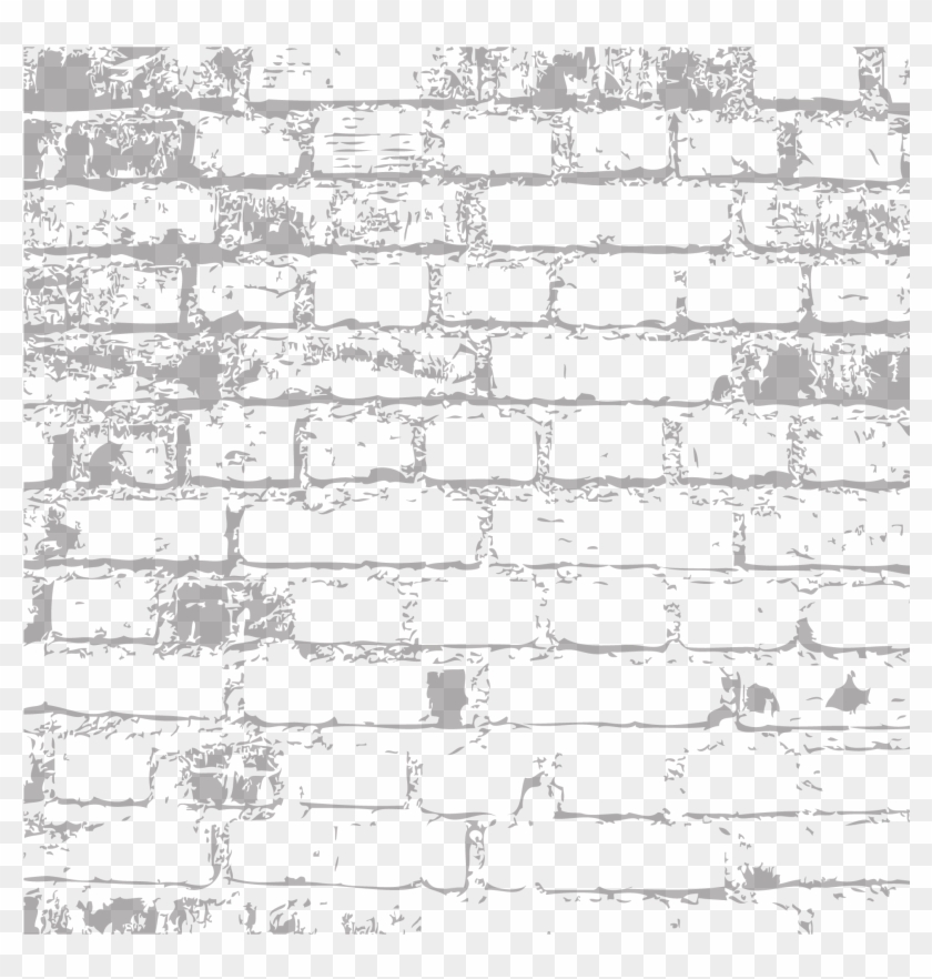 Appealing Brick Wall Black And White Photos - Brick Wall Texture Png Clipart #2990350