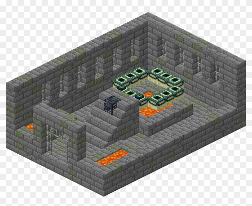 Minecraft End Portal Room Clipart