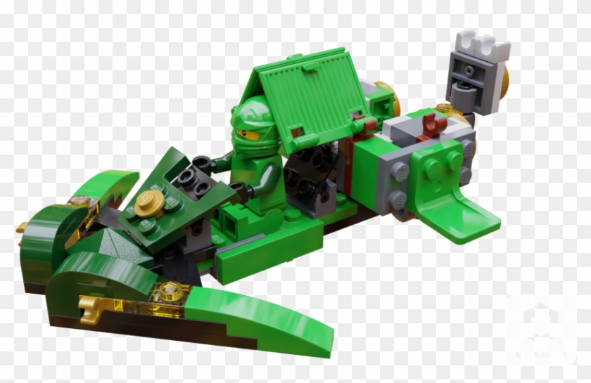 Meca Green Arrow - Lego Clipart