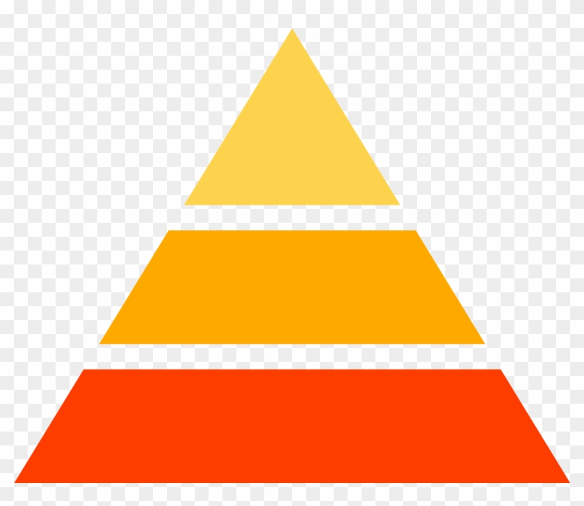 Information Pyramid Icon - Pyramid Png Icon Clipart #2992234