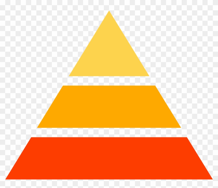Information Pyramid Icon - Pyramid Png Icon Clipart