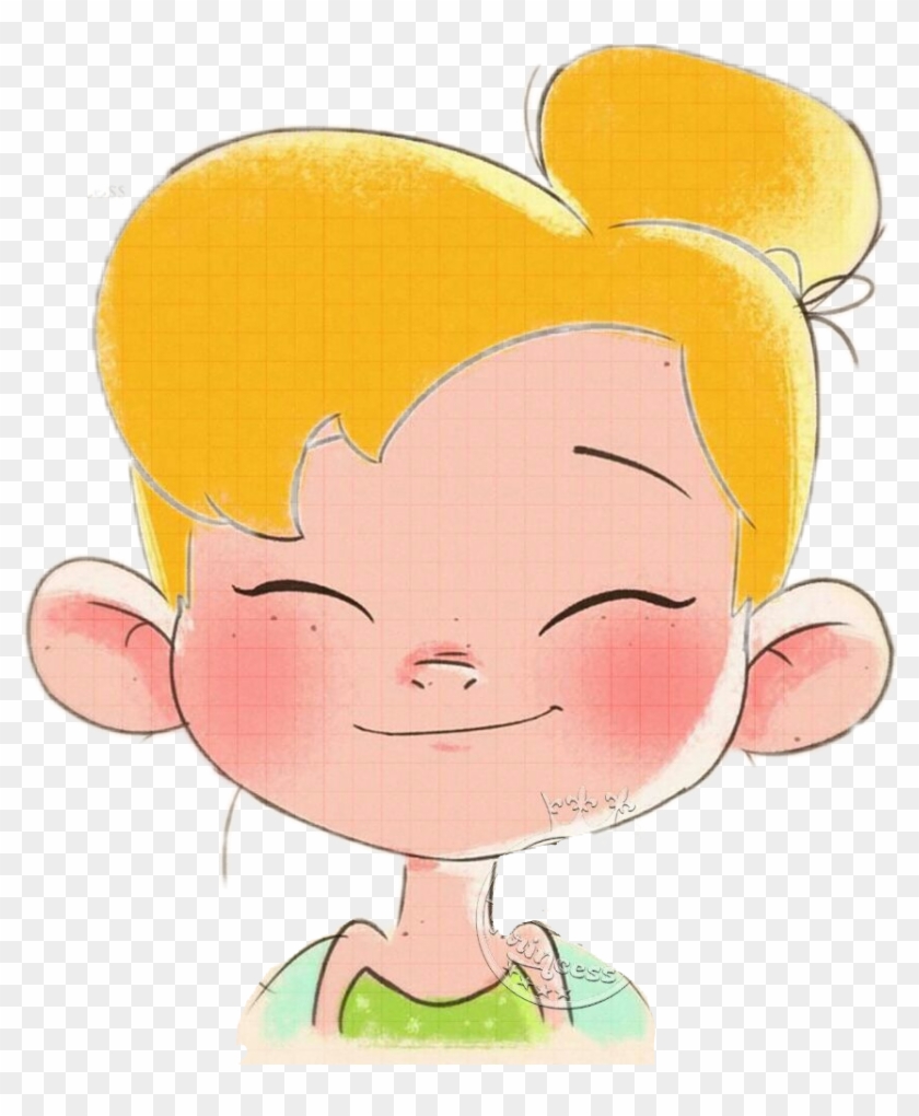 Tinkerbell Sticker Elena Riahi Png Clipart Transparent - Cartoon #2992241