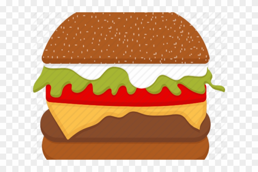 Hamburger Clipart Snack - Fast Food - Png Download