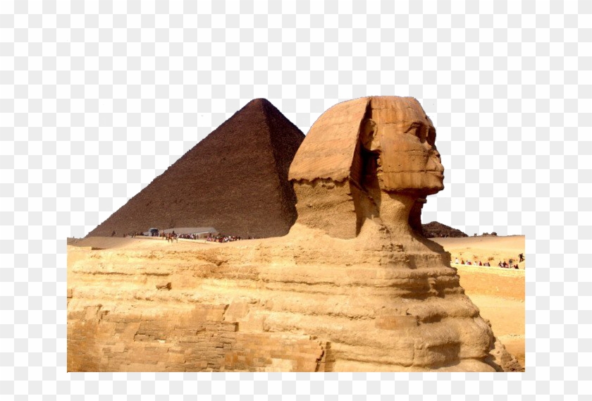 Egypt Pyramid Transparent Background - Great Sphinx Of Giza Clipart #2992416