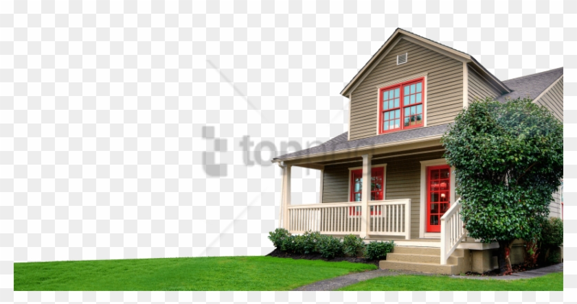 Free Png House Garden Png Image With Transparent Background - House Png Clipart #2992601