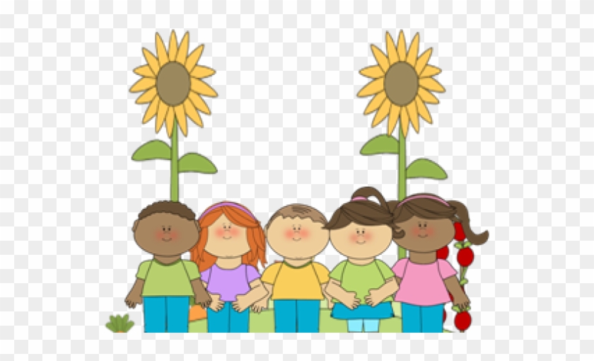 Free On Dumielauxepices Net - Children Standing In A Row Clipart #2992711