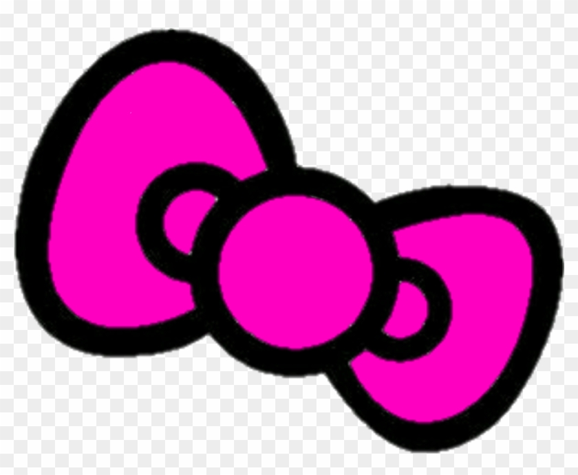 #bow #hello Kitty #pink - Transparent Hello Kitty Png Clipart