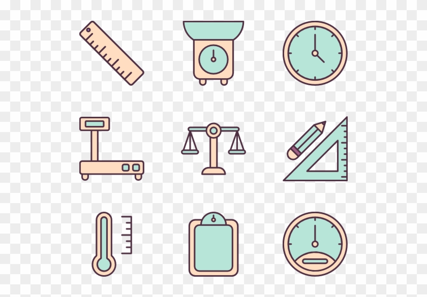 Weight Icons Free - Icons Units Of Measure Clipart