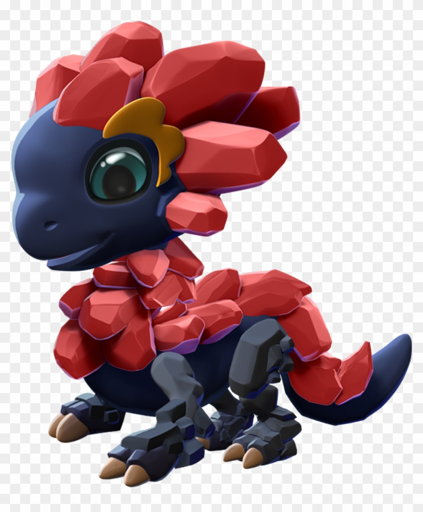 Red Scale Dragon Baby - Red Scale Dragon Mania Legends Clipart