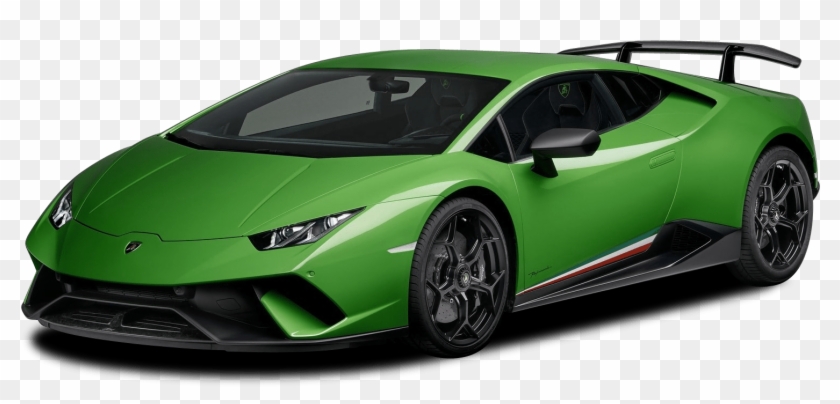 Lambo Transparent Green - Lambo 2018 Huracan Performante Clipart #2993302