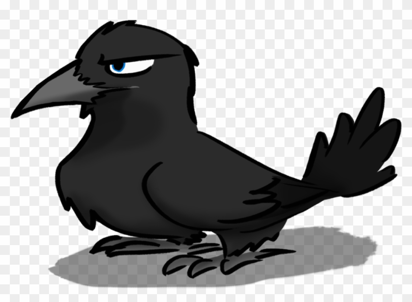 Crow Birb Clipart