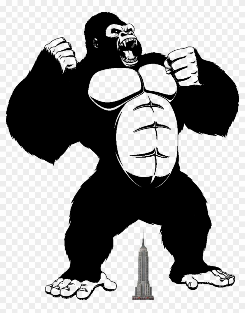 King Kong Vector Png Clipart #2993622