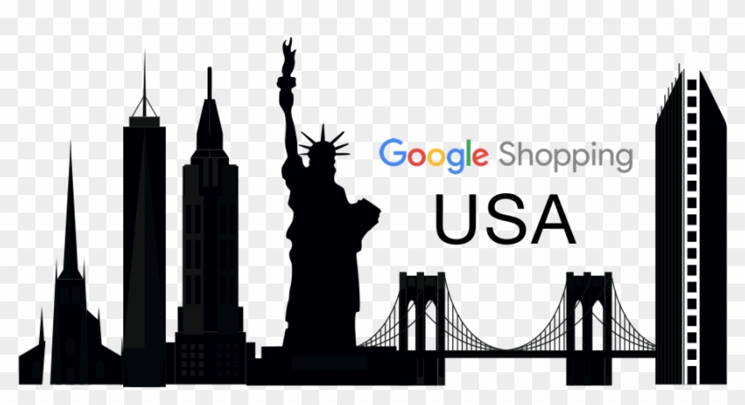 Google Shopping Usa Clipart #2993906