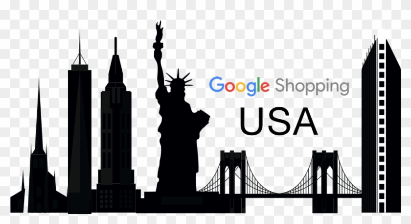Google Shopping Usa Clipart