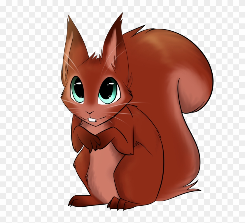 Cute Squirrel Png - Cartoon Clipart #2994168
