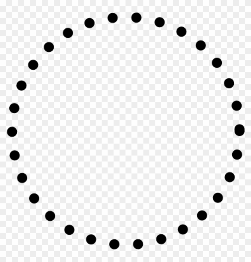 Circle Dots Png - Circle With Dots Png Clipart #2994239