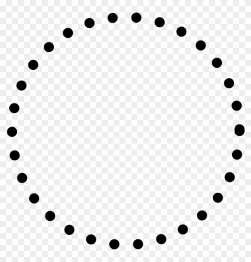 Circle Dots Png - Circle With Dots Png Clipart