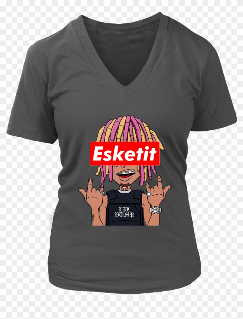 Lil Pump Cartoon Esskeetit T Shirt - Lil Pump Cartoon T Shirts Clipart