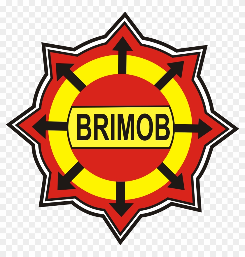 Brimob Badge - Apa Itu Brigade Mobil Clipart