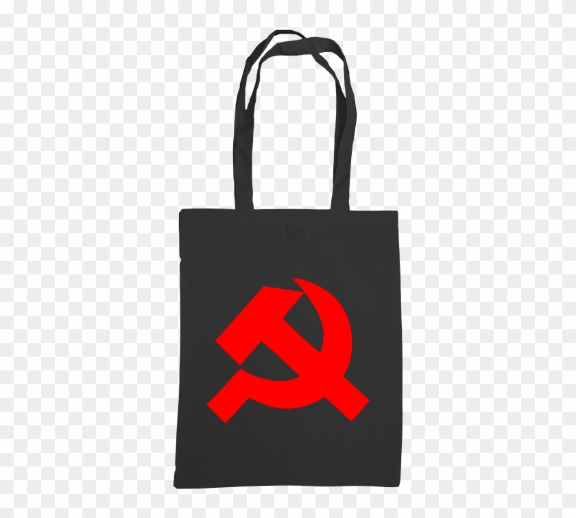 Hammer And Sickle Tote Bag Black - Tote Bag Clipart #2994865