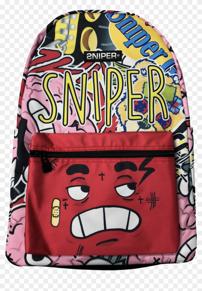 Sniper Gang Emoji Backpack , Png Download - Backpack Clipart