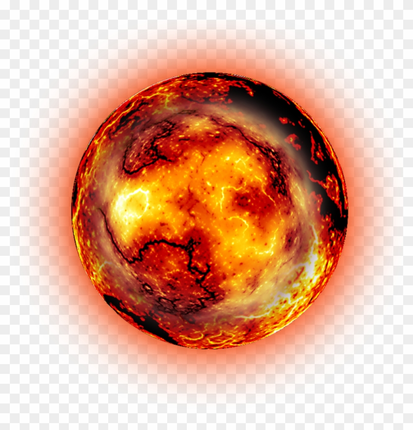 Cartoon Planet Mars , Png Download - Magma Planet Png Clipart #2995320