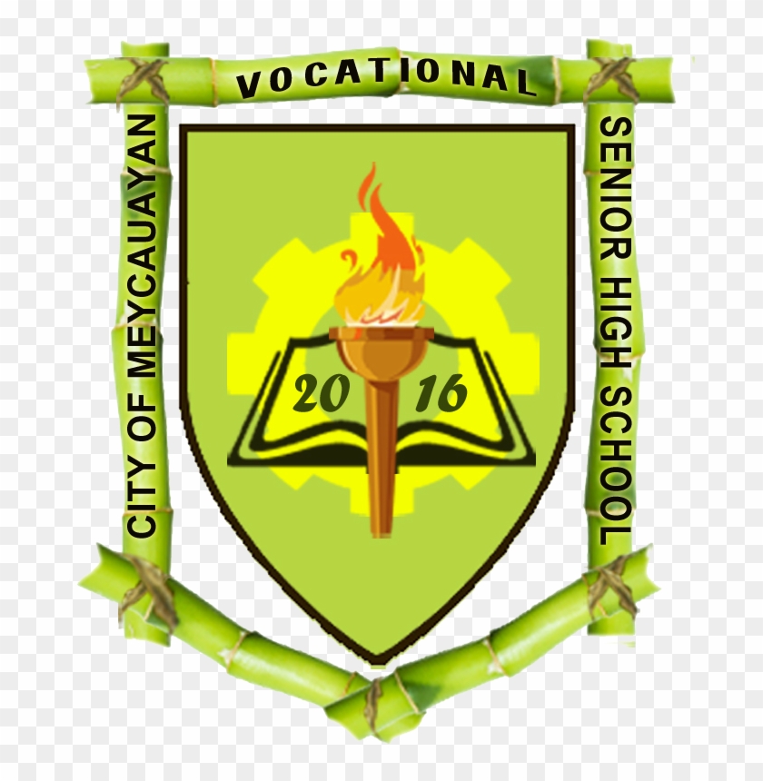 Logo Sma Saraswati 1 Denpasar Real Clipart And Vector - City Of Meycauayan Vocational Senior High School - Png Download