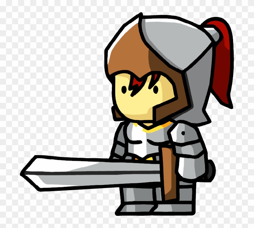 Cartoon Jousters - Scribblenauts Knight Clipart #2996152