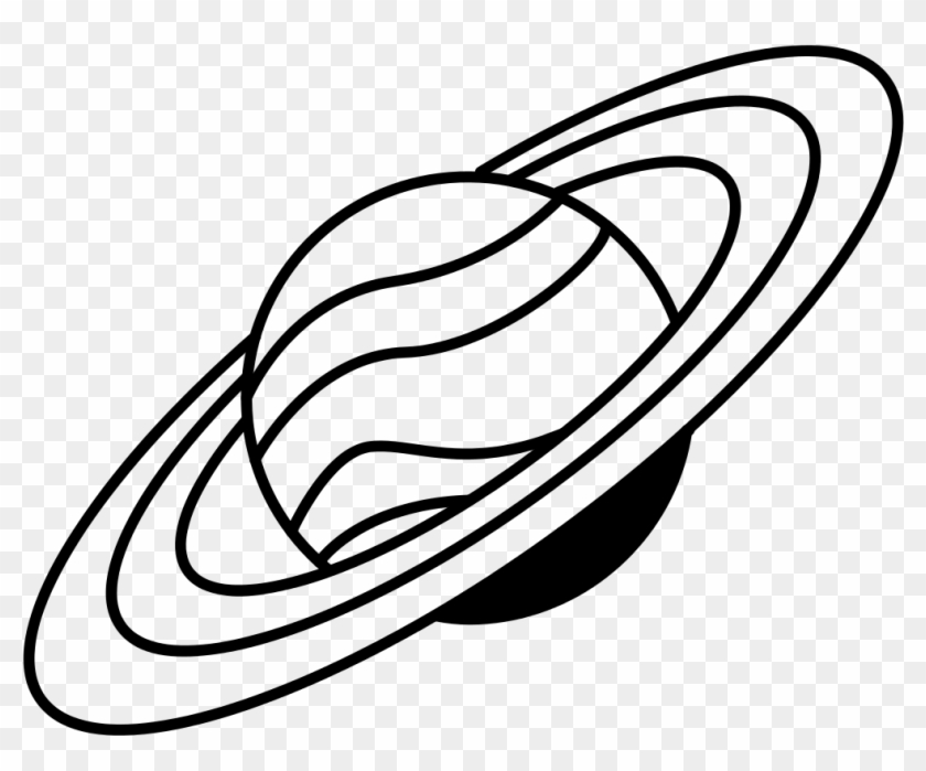 Saturn Drawing Planet Cassini Mission - Pianeti Png Clipart #2996238
