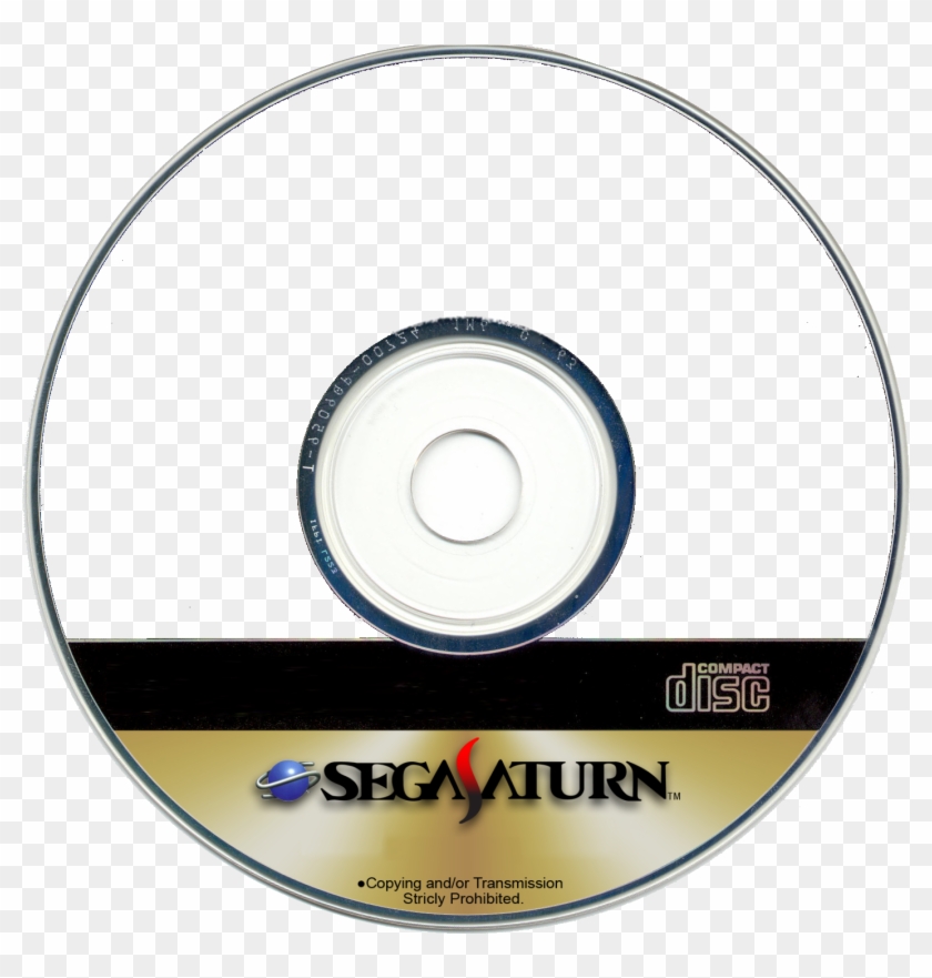 Sega Saturn Disc Art , Png Download - Sega Saturn Disc Labels Clipart