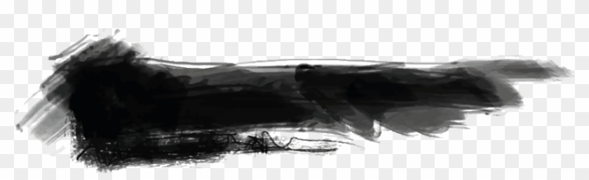 Grunge Ink Splashes And Stain - Sketch Clipart