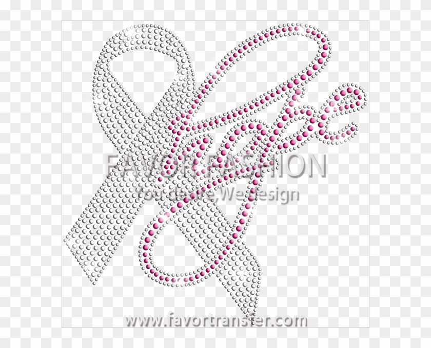 Hope Pink Ribbon Breast Cancer Awareness Rhinestone Clipart #2997362