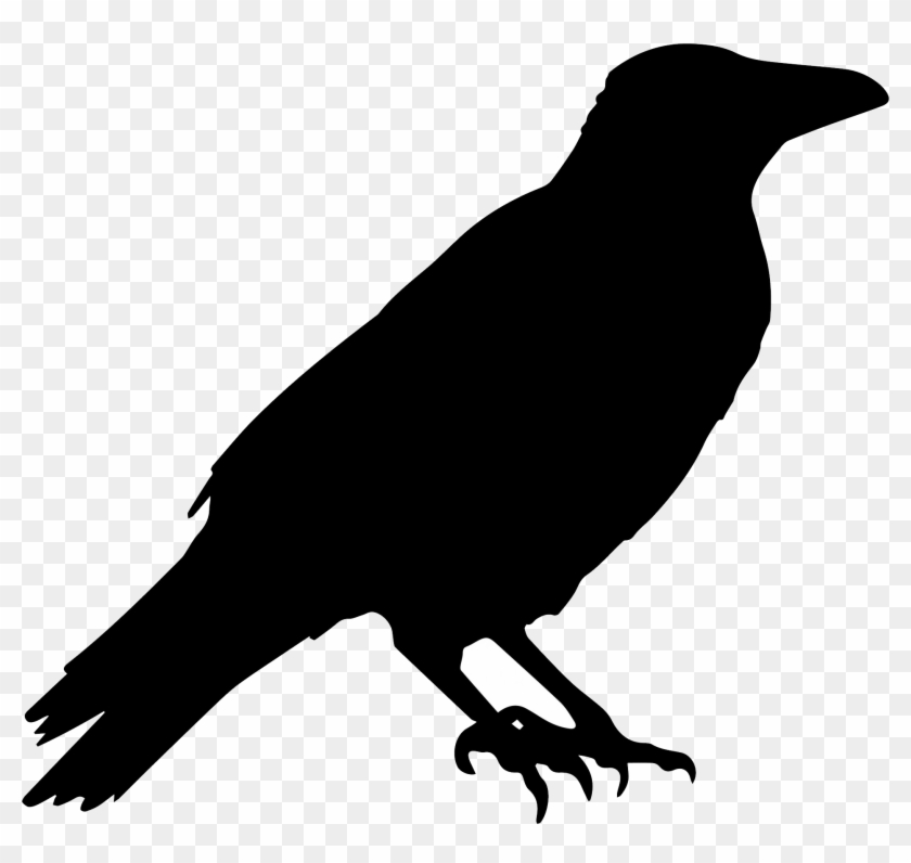 Crow Silhouette Clipart #2997638