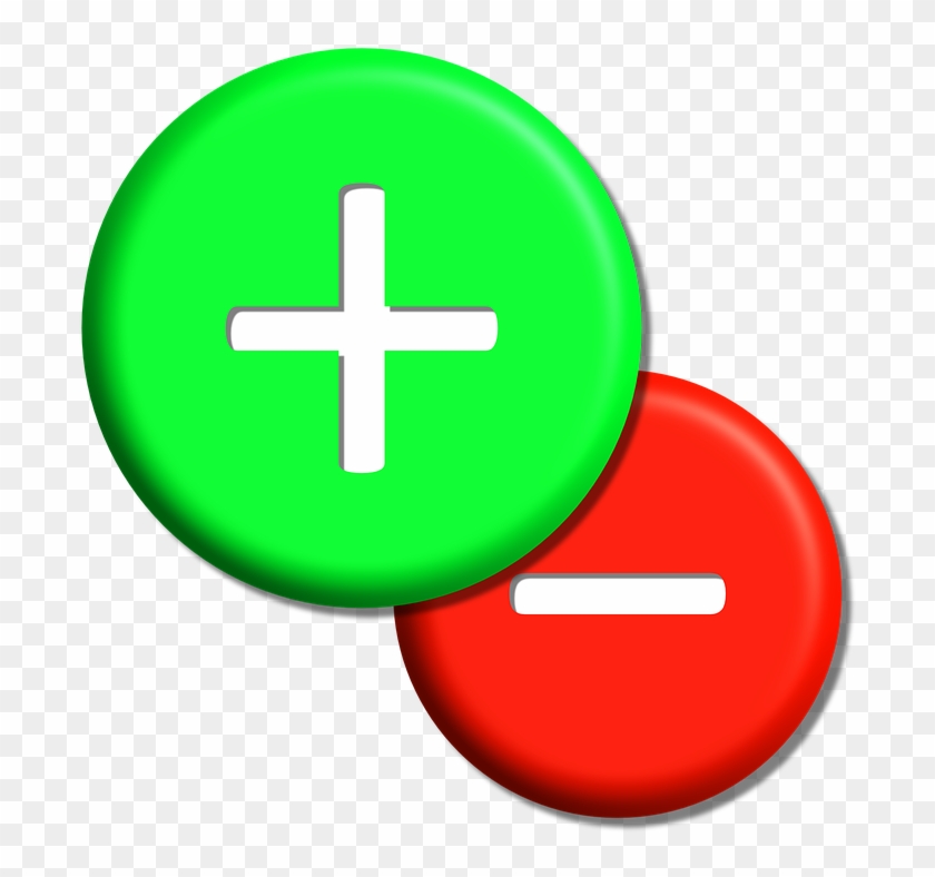 Plus Minus Png - Plus And Minus Png Clipart #2998991