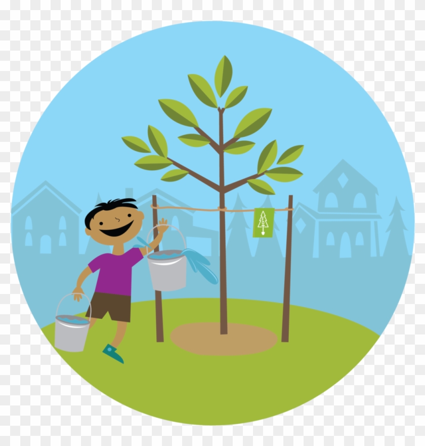 Shrub Bushes Clipart Plantation Day - Planting Tree Clipart - Png Download