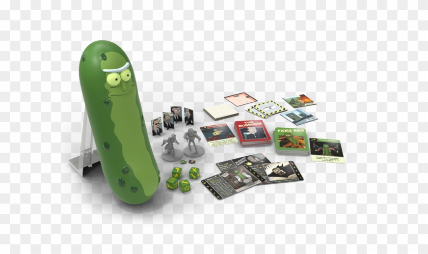 Board Games - Pickle Rick Board Game Clipart