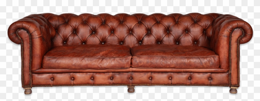 1 - Vintage Moleskin Sofa Westminster Clipart
