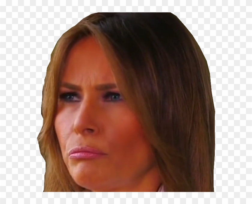 Sticker Politic Melania Trump Triste - Girl Clipart #2999910