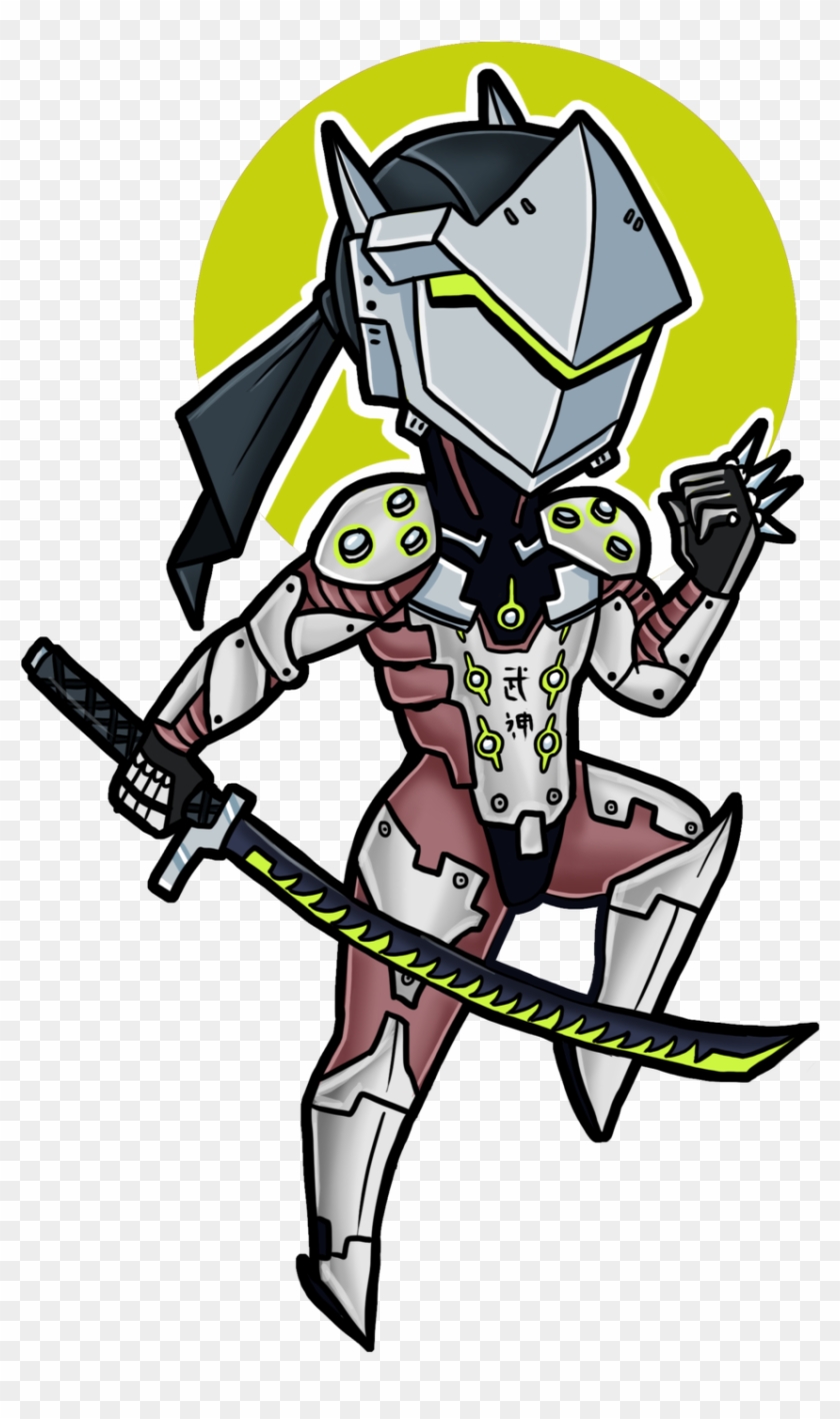 Chibi By Maddielea - Genji Chibi Clipart #2999992