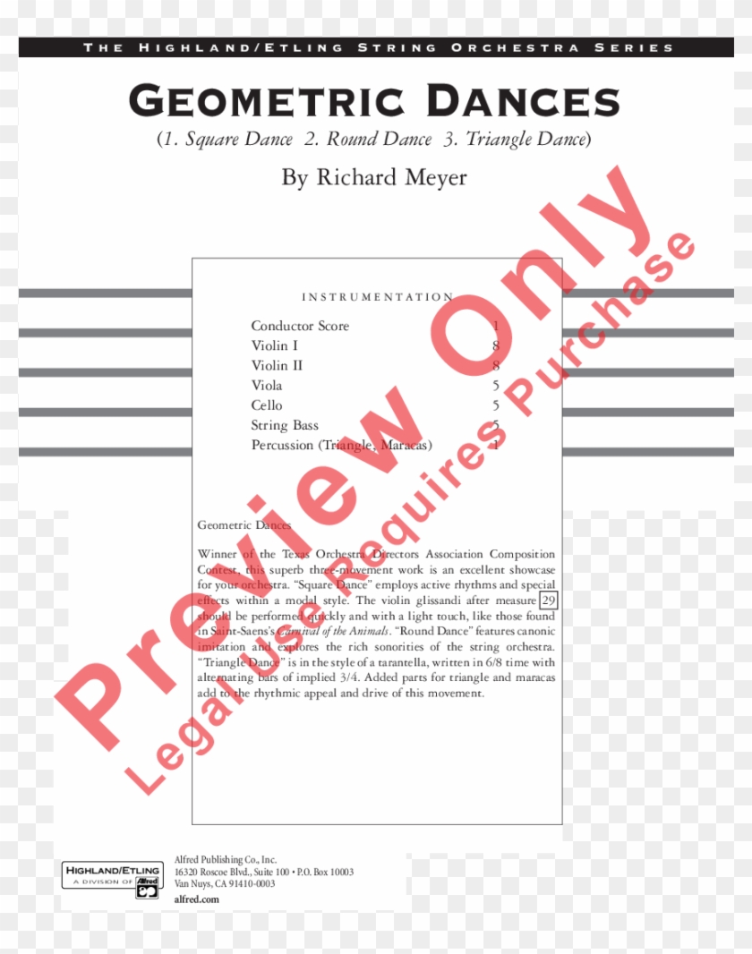 Geometric Dances Thumbnail Geometric Dances Thumbnail - Going To Boston First Violin Clipart #30002