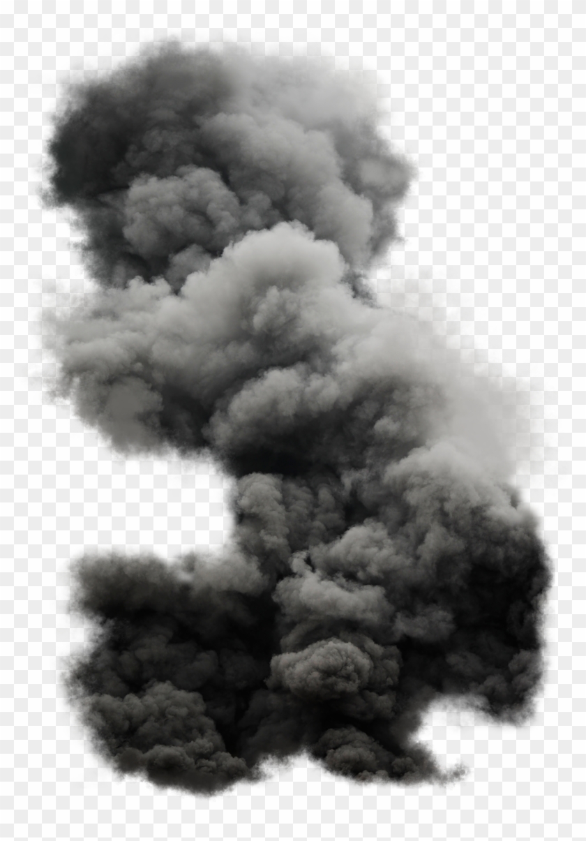 Smoke Png - Black Smoke Bomb Png Clipart