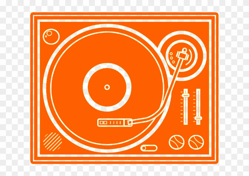 Vinyl Record Magnet - Djtt Logo Clipart