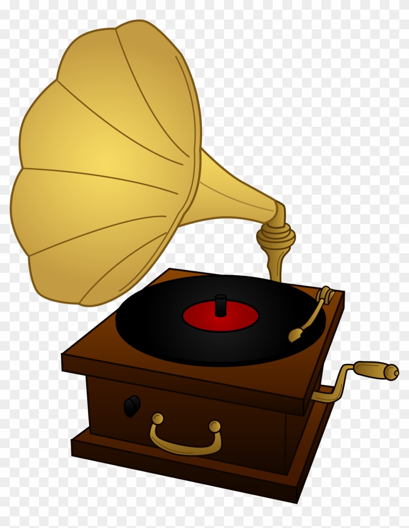 Record - Gramophone Clipart - Png Download #30418